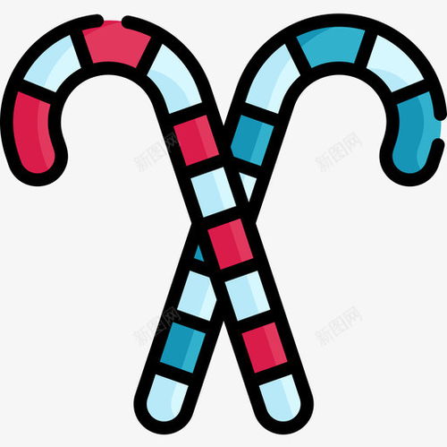 甜蜜圣誕 甘蔗糖主題特色食品與飲料設計素材全解析